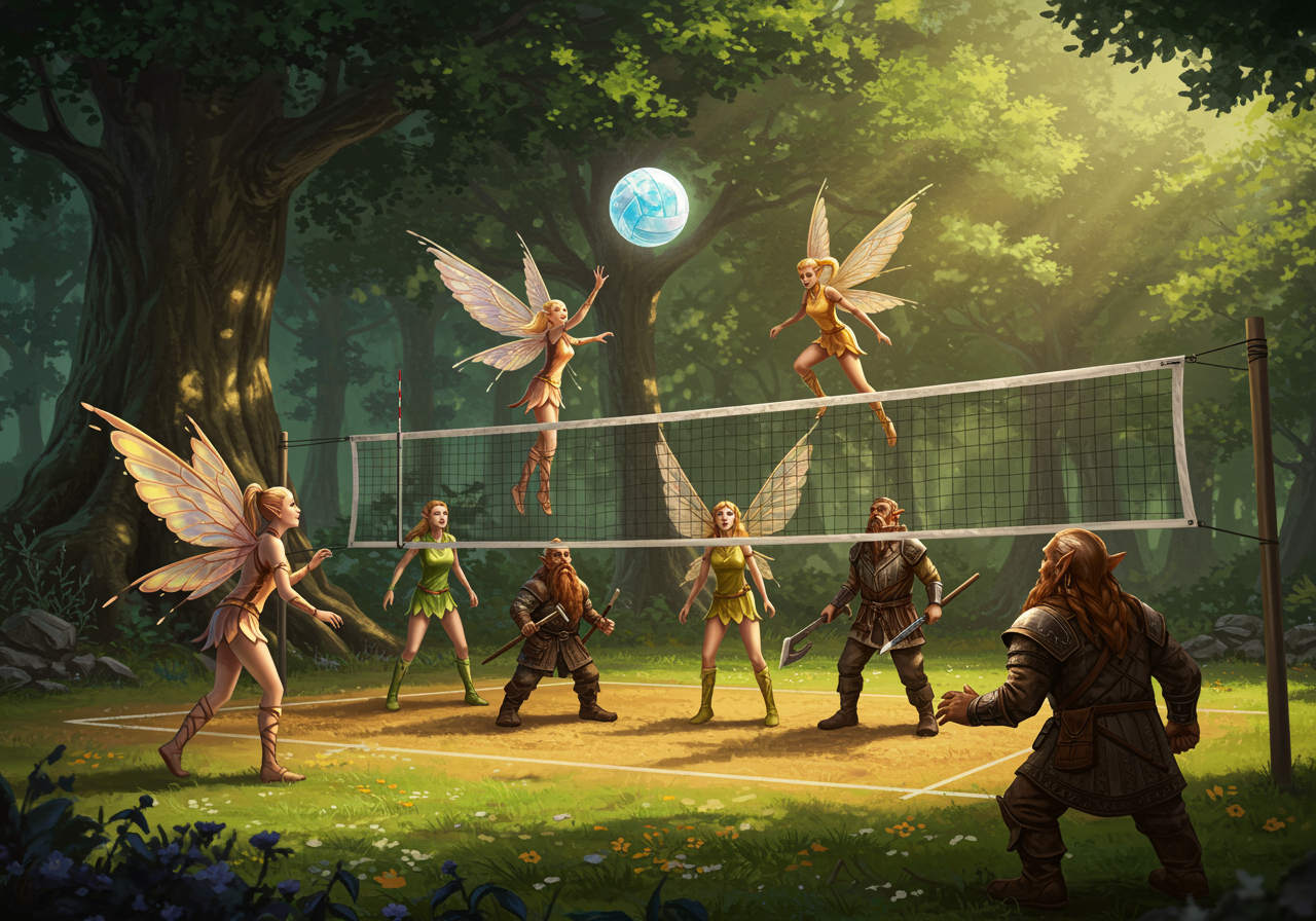 Volleyball fantasy p Dragonsportix